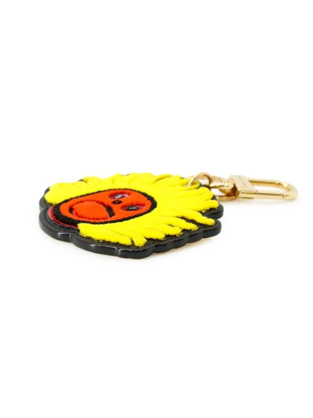 Louis Vuitton Key Holder LV Yk Cles Face Leather Yayoi Kusama Collaboration